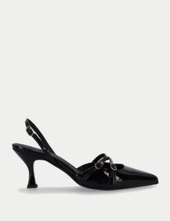 ALOHAS Joelle Onix Leather Patent Slingback Shoes -Marks And Spencer Shop joelle onix leather patent slingback shoes 14