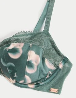 Kalina Silk & Lace Wired Balcony Bra A-E 21 Kalina Silk & Lace Wired Balcony Bra A-E -Marks And Spencer Shop kalina silk and lace wired balcony bra a e 1