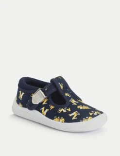 Kids' Canvas Digger T Bar Shoes (3 Small - 7 Small) -Marks And Spencer Shop kids canvas digger t bar shoes 3 small 7 small 1 16