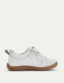 Kids' Leather Riptape Trainers (4 Small - 8 Small) 19 Kids' Leather Riptape Trainers (4 Small - 8 Small) -Marks And Spencer Shop kids leather riptape trainers 4 small 8 small 1 7