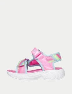 Skechers Kids' Light-up Unicorn Riptape Sandals (4 Small - 4 Large) -Marks And Spencer Shop kids light up unicorn riptape sandals 4 small 4 large 1 7
