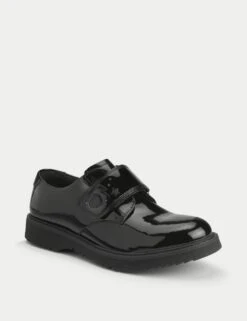 Kids' Patent Leather Riptape Shoes (12.5 Small - 4 Large) -Marks And Spencer Shop kids patent leather riptape shoes 12 5 small 4 large 1 10