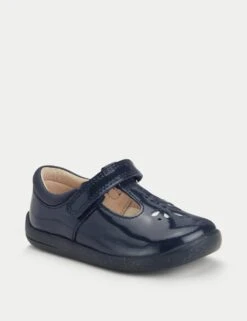 Kids' Patent Riptape T-Bar Shoes (4 Small - 8 Small) -Marks And Spencer Shop kids patent riptape t bar shoes 4 small 8 small 1 10