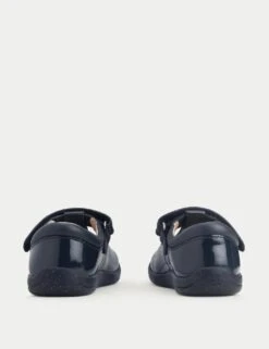 Kids' Patent Riptape T-Bar Shoes (4 Small - 8 Small) -Marks And Spencer Shop kids patent riptape t bar shoes 4 small 8 small 1 6