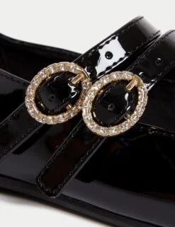 Kids' Patterned Ballet Pumps (1 Large - 6 Large) 15 Kids' Patterned Ballet Pumps (1 Large - 6 Large) -Marks And Spencer Shop kids patterned ballet pumps 1 large 6 large 1 5