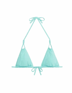 Knot Front Triangle Bikini Top -Marks And Spencer Shop knot front triangle bikini top 1