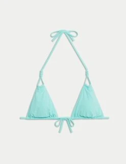 Knot Front Triangle Bikini Top -Marks And Spencer Shop knot front triangle bikini top 9