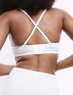 Lace Wired Strapless Bandeau Bra A-E -Marks And Spencer Shop lace wired bandeau bra a e 2