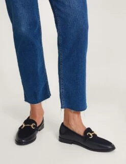 MONSOON Leather Bar Block Heel Loafers 14 MONSOON Leather Bar Block Heel Loafers -Marks And Spencer Shop leather bar block heel loafers 6