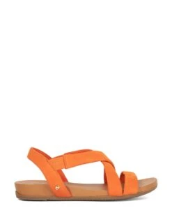 Dune London Leather Crossover Strappy Sandals -Marks And Spencer Shop leather crossover strappy wedge sandals 9