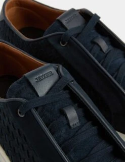 Jaeger Leather Interweave Trainers -Marks And Spencer Shop leather interweave trainers 9