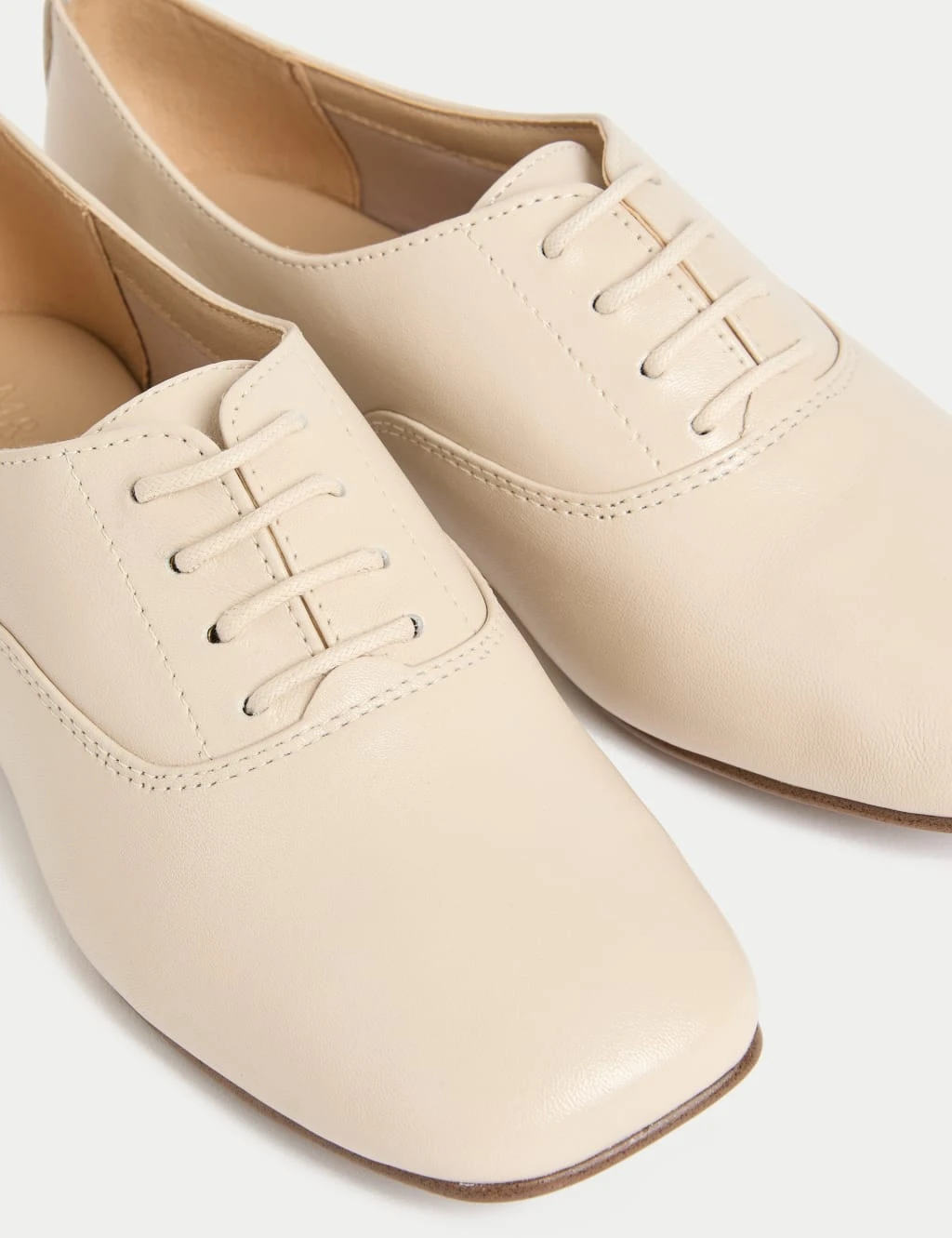 Leather Lace Up Flat Shoes 11 Leather Lace Up Flat Shoes - Image 11