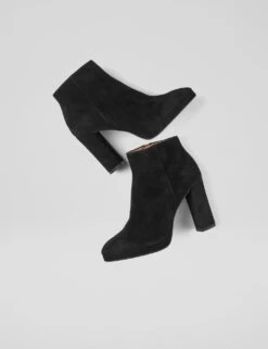 Leather Platform Ankle Boots -Marks And Spencer Shop leather platform ankle boots 7