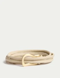 Leather Rope Buckle Jeans Belt -Marks And Spencer Shop leather rope buckle jeans belt 4