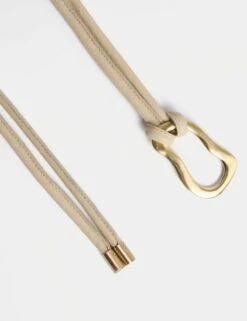 Leather Rope Buckle Jeans Belt -Marks And Spencer Shop leather rope buckle jeans belt 5