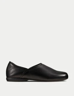 Clarks Leather Slippers -Marks And Spencer Shop leather slippers 13