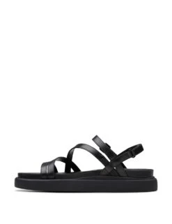 Clarks Leather Strappy Flatform Sandals -Marks And Spencer Shop leather strappy flatform sandals 11