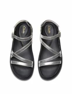 Clarks Leather Strappy Flatform Sandals -Marks And Spencer Shop leather strappy flatform sandals 16