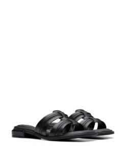 Clarks Leather Strappy Open Toe Mules -Marks And Spencer Shop leather strappy open toe mules 7