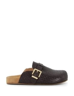 Dune London Leather Woven Flat Mules -Marks And Spencer Shop leather woven flat mules 16