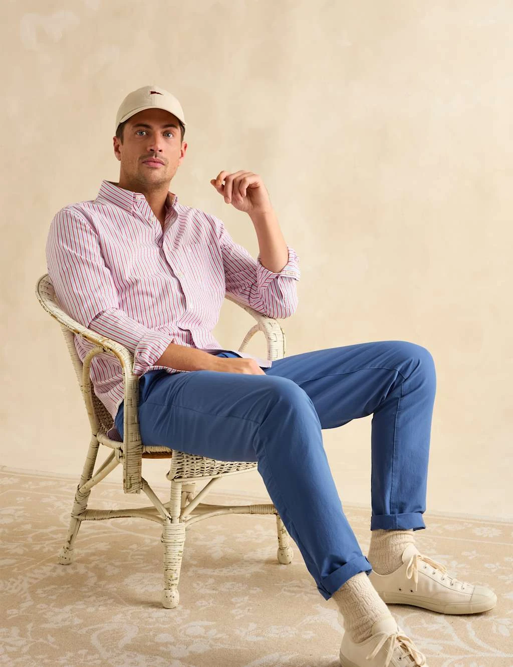 Joules Lightweight Pure Cotton Striped Oxford Shirt 12 Joules Lightweight Pure Cotton Striped Oxford Shirt - Image 12