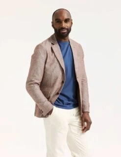Scotch & Soda Linen And Cotton Blend Blazer -Marks And Spencer Shop linen and cotton blend blazer 14