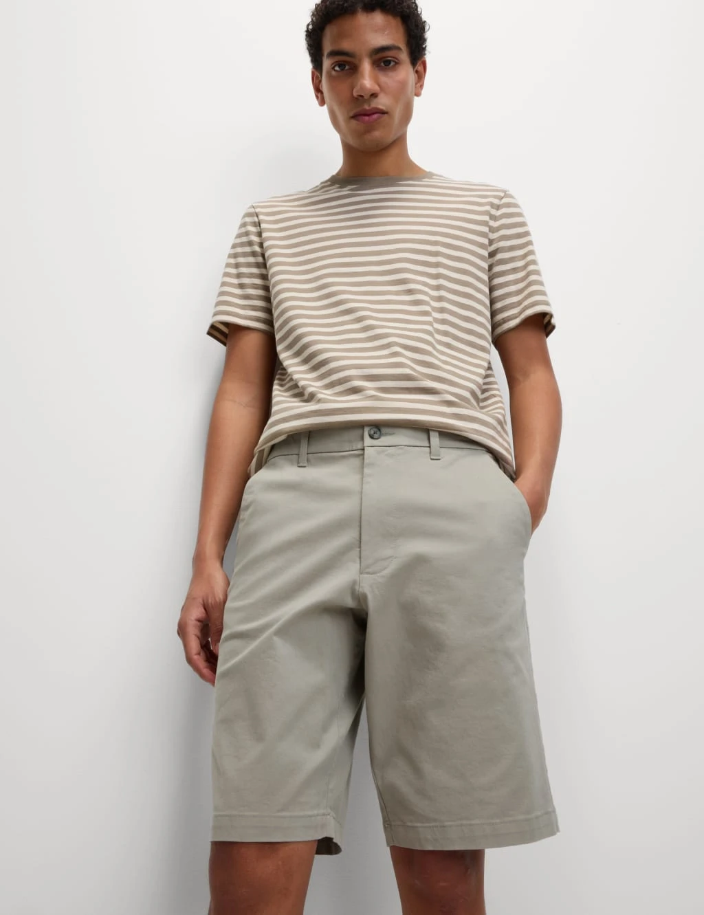 Loose Fit Stretch Chino Shorts 11 Loose Fit Stretch Chino Shorts - Image 11