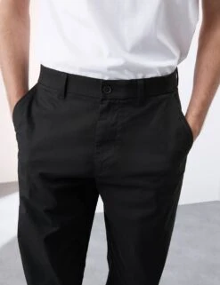 Loose Fit Super Lightweight Chinos -Marks And Spencer Shop loose fit super lightweight chinos 14