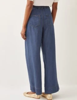 MONSOON High Waisted Slouchy Jeans -Marks And Spencer Shop lyocell rich high waisted slouchy jeans 1