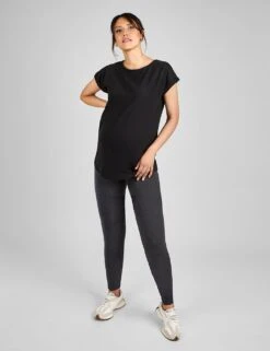 Maternity Cotton Rich Over Bump Leggings -Marks And Spencer Shop maternity cotton rich over bump leggings 7
