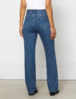 Mid Rise Straight Leg Jeans 14 Mid Rise Straight Leg Jeans -Marks And Spencer Shop mid rise straight leg jeans 6