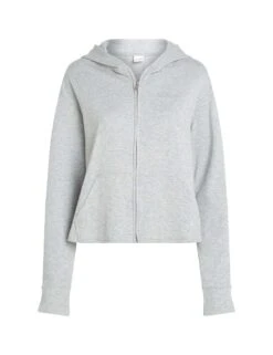Calvin Klein Modern Terry Cotton Rich Zip Lounge Hoodie -Marks And Spencer Shop modern terry cotton rich zip lounge hoodie 10