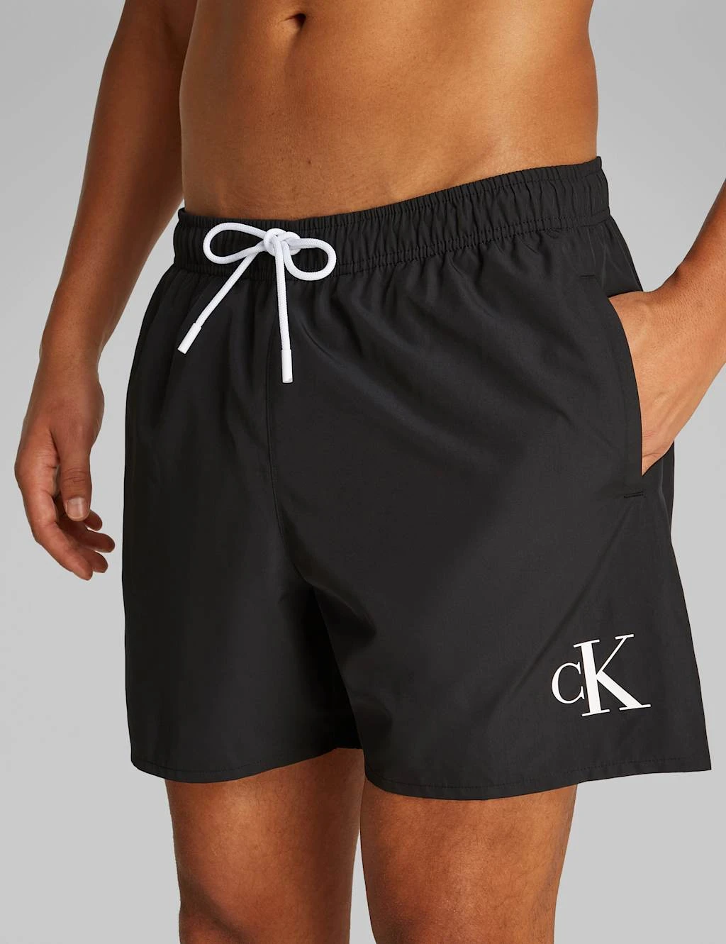 Calvin Klein Monogram Swim Shorts 10 Calvin Klein Monogram Swim Shorts - Image 10