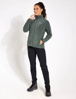Jack Wolfskin Moonrise Zip Up Funnel Neck Fleece Jacket -Marks And Spencer Shop moonrise zip up funnel neck fleece jacket 10