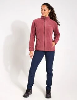 Jack Wolfskin Moonrise Zip Up Funnel Neck Fleece Jacket -Marks And Spencer Shop moonrise zip up funnel neck fleece jacket 14