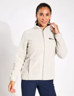 Jack Wolfskin Moonrise Zip Up Funnel Neck Fleece Jacket -Marks And Spencer Shop moonrise zip up funnel neck fleece jacket 7