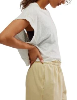 My Time Cotton Rich Open Back T-Shirt -Marks And Spencer Shop my time cotton rich open back t shirt 10