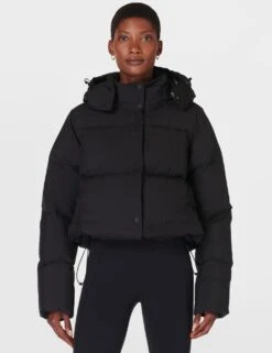 Sweaty Betty Nimbus Hooded Short Puffer Jacket -Marks And Spencer Shop nimbus hooded short puffer jacket 11