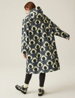 Regatta Orla Kiely Waterproof Hooded Changing Robe -Marks And Spencer Shop orla kiely printed hooded changing robe 4