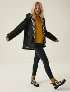 Regatta Orla Mid Length Waterproof -Marks And Spencer Shop orla kiely waterproof floral hooded raincoat 4