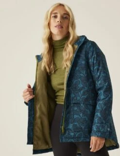 Regatta Orla Mid Length Waterproof -Marks And Spencer Shop orla kiely waterproof floral hooded raincoat 9