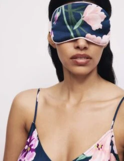 The Floral Print Shortie Set -Marks And Spencer Shop overboard floral print satin cami pj 2