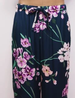 The Floral Print Pyjama Set -Marks And Spencer Shop overboard floral print satin rever pj 5