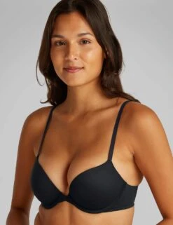 Calvin Klein Perfectly Fit Wired Plunge Push-Up Bra (B-DD) 17 Calvin Klein Perfectly Fit Wired Plunge Push-Up Bra (B-DD) -Marks And Spencer Shop perfectly fit wired plunge push up bra b dd 1 7