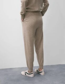 Pure Cashmere Tapered Ankle Grazer Joggers -Marks And Spencer Shop pure cashmere tapered ankle grazer joggers 11