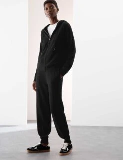 Pure Cashmere Tapered Ankle Grazer Joggers -Marks And Spencer Shop pure cashmere tapered ankle grazer joggers 15