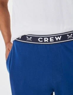 Elasticated Cotton Trouser -Marks And Spencer Shop pure cotton elasticated waist trousers