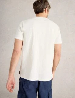 WHITE STUFF Pure Cotton Fish Graphic T-Shirt -Marks And Spencer Shop pure cotton fish graphic t shirt 5