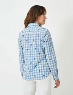 Pure Cotton Floral Button Through Shirt -Marks And Spencer Shop pure cotton floral button through shirt 6