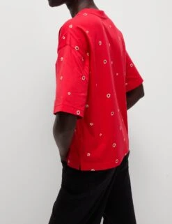 Pure Cotton Floral T-Shirt -Marks And Spencer Shop pure cotton floral t shirt 13